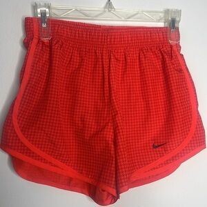 Nike Women’s Small Red Patterned Running Shorts